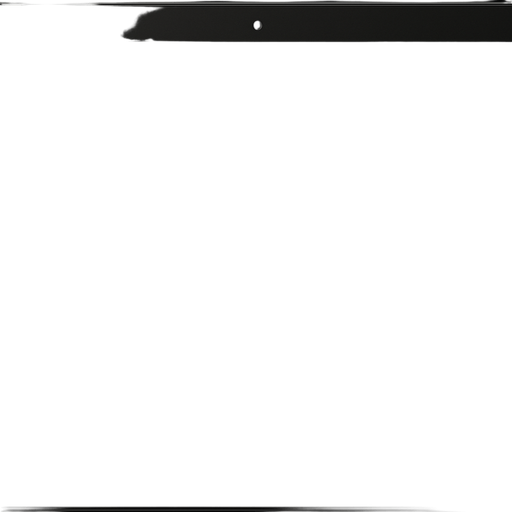 use keystone correction on the tablet view so that it is truly a front view and not tilted forward
