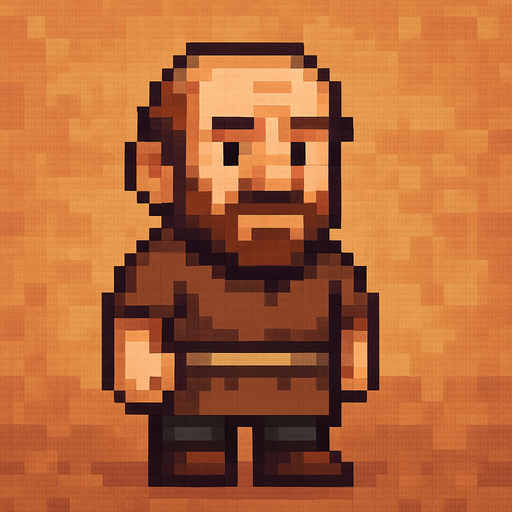 Not sick viliger pixel art