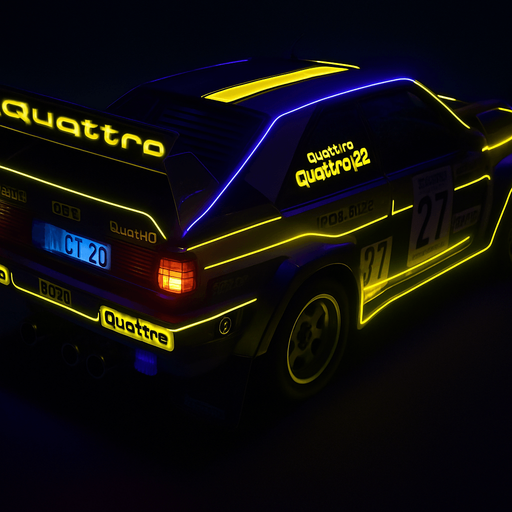 Add nightlight effect to all the car