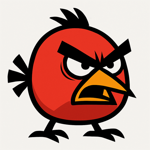 Düşman angry birdse benzesin.
In-Game asset.  2d.  High contrast.  No shadows