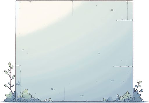 Wall.
2D, Without background