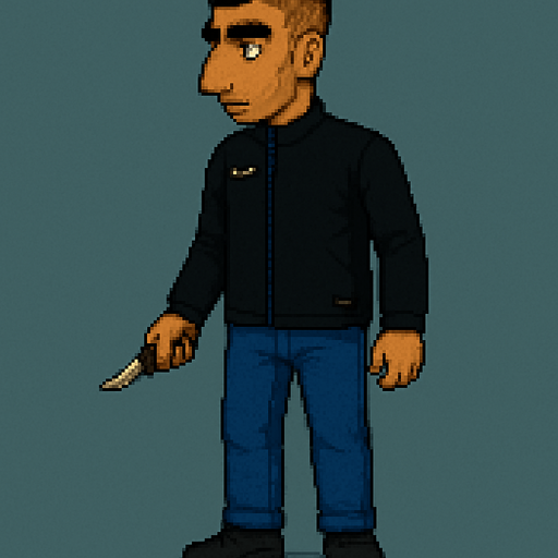 daha uzaktan çekilmiş bir halini yarat. karakterin kafasının üstü ve saçları, ayakları gözüküyor olsun