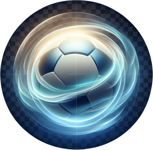 Soft circular glow effect with a bright white center fading into soft blue and green edges. The glow should be smooth and slightly pulsating. Transparent background (PNG format), suitable for overlay on a soccer goal or ball to highlight special moments in a mobile soccer game.".
Single Game Texture.  In-Game asset.  2d.  Blank background.  High contrast.  No shadows