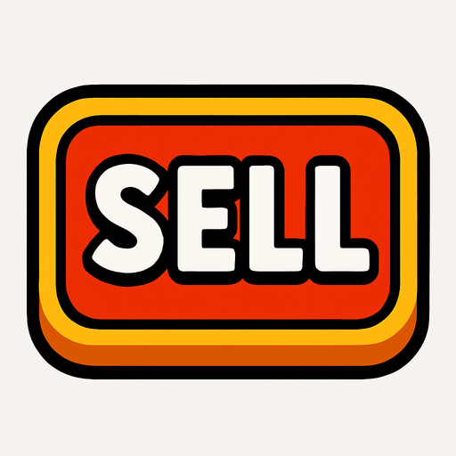 sell button.
In-Game asset.  2d.  High contrast.  No shadows