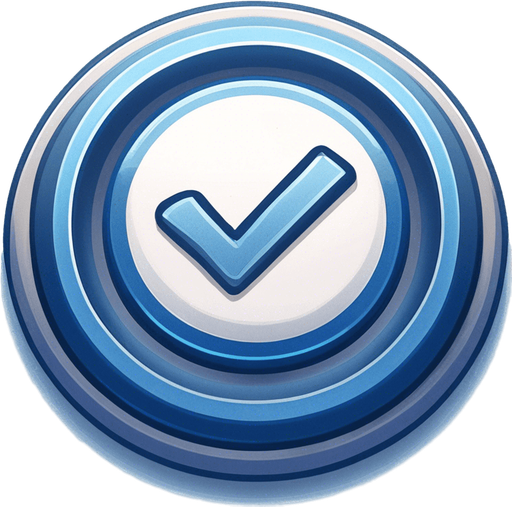 Replace the checkmark symbol with a question mark, please.