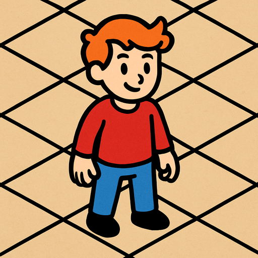 place floor draw me.
In-Game asset.  2d.  High contrast.  No shadows