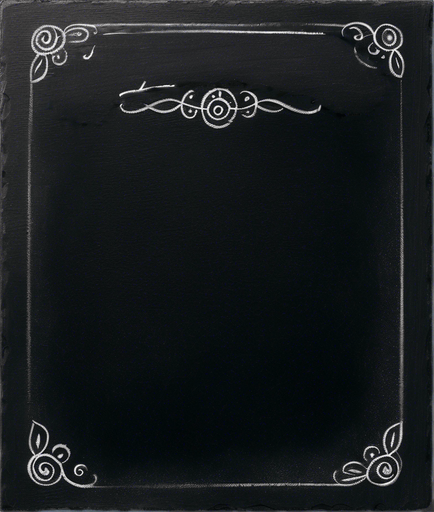 "NOVICE BLEND" handwritten in chalk