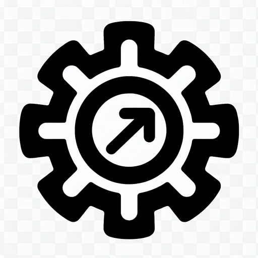 A settings icon.
The settings icon is represented by a gear-like symbol. In this SVG (Scalable Vector Graphics) format, it consists of a circle at the center with a radius of 3 units, symbolizing a central hub. Two curved lines extend from the circle, creating a gear shape. Additionally, there's a subtle arrow-like element pointing upwards, conveying the idea of customization and adjustment. This icon is commonly used to indicate access to configuration or settings options in various applications or interfaces.