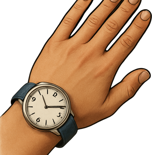 quiero el reloj mas detallado y en un etilo mas realista