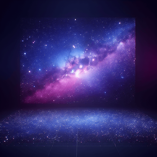Starry sky.
Single Game Texture. In-Game asset. 2d. Blank background. High contrast. No shadows.