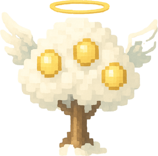 make the leaves of the tree white