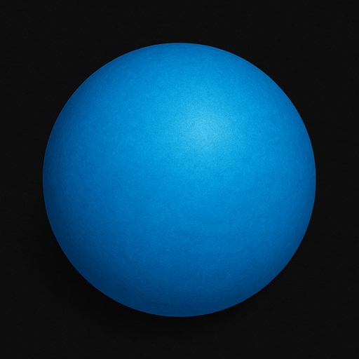 tek renk top, üstten görünüm, Gerçekçi, yazısız..
In-Game asset.  2d.  High contrast.  No shadows