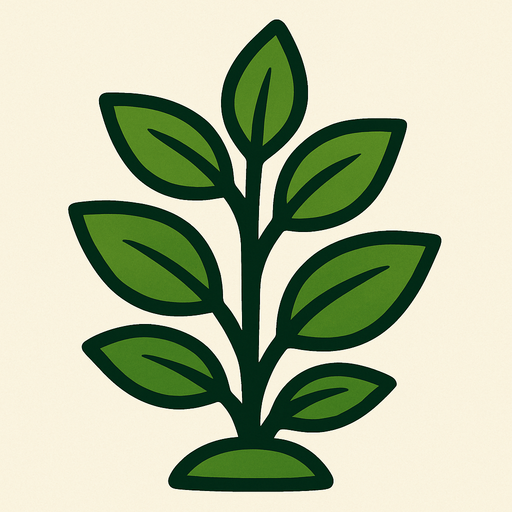 A plant.
In-Game asset.  2d.  High contrast.  No shadows. Very simple
