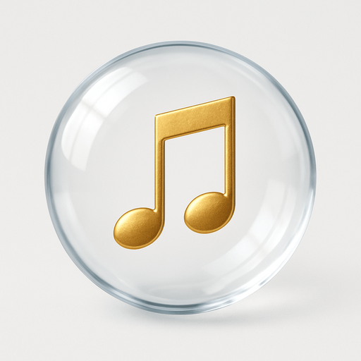 simple single cristal clear sphere with a gold note inside.
transparent background.