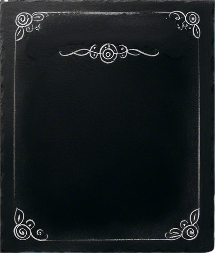 "NOVICE BLEND" in CHALK