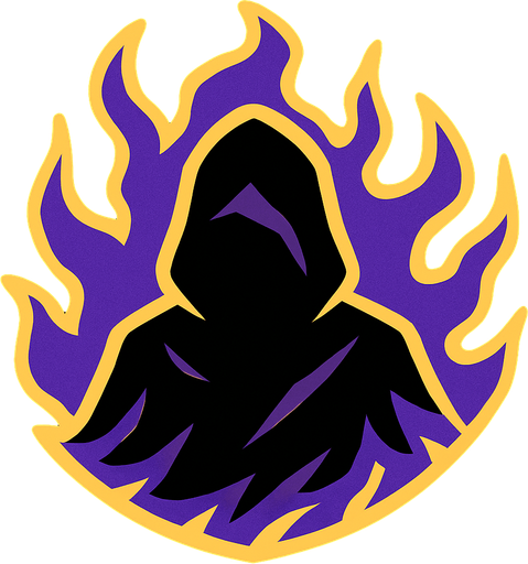 game skill logo, skill name is "shadow". no text. only image..
In-Game asset.  2d.  High contrast.  No shadows