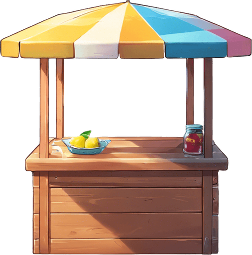 remove the glass and the crate of lemons from the table.