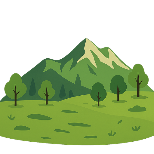 doğa. No background. Transparent background. Blank background. No shadows. 2d. In-Game asset. flat