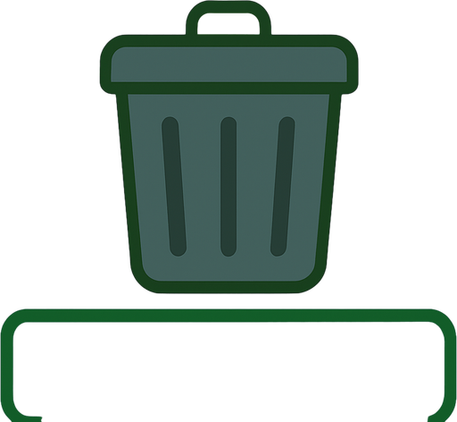 Change the text to say ‘Refund’. Change the cards to a trash can.