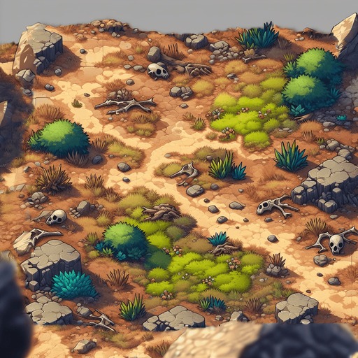 Add more scenery such as trees and rocks