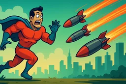Superhero Missile Dodge