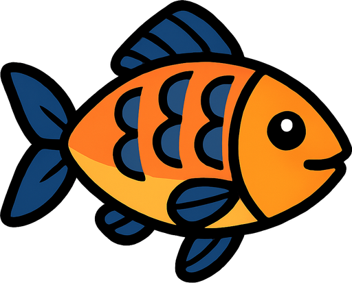 Balık.
In-Game asset.  2d.  High contrast.  No shadows