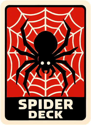 spider deck.
In-Game asset.  2d.  High contrast.  No shadows