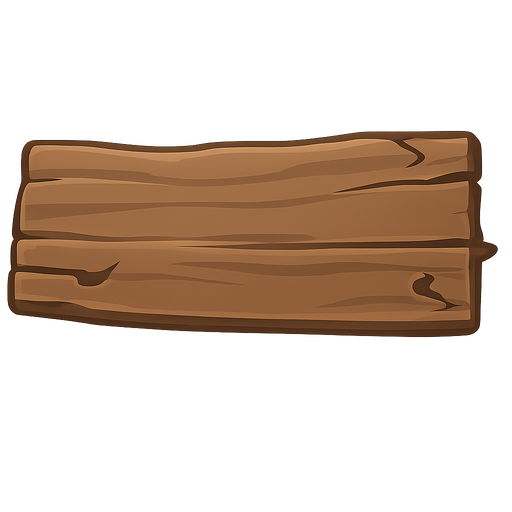 tahta ama hafif kırık
. No background. Transparent background. Blank background. No shadows. 2d. In-Game asset. flat