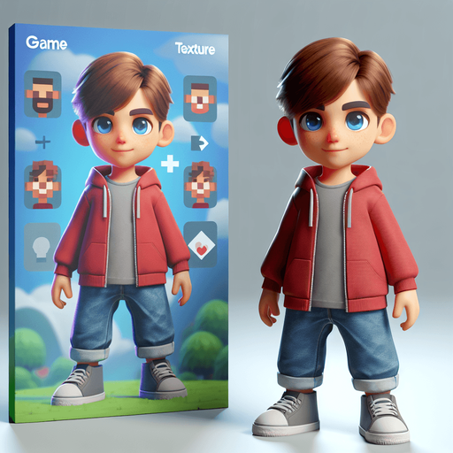 МАЛЬЧИК ОДНА ШТУКА.
Single Game Texture. In-Game asset. Мальчик