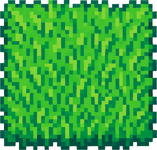 cesped pixelart.
In-Game asset.  2d.  High contrast.  No shadows