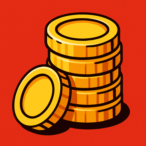 gold.
In-Game asset.  2d.  High contrast.  No shadows