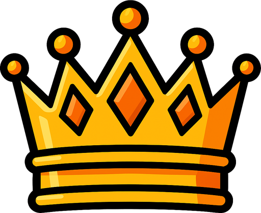 Crown.
In-Game asset.  2d.  High contrast.  No shadows