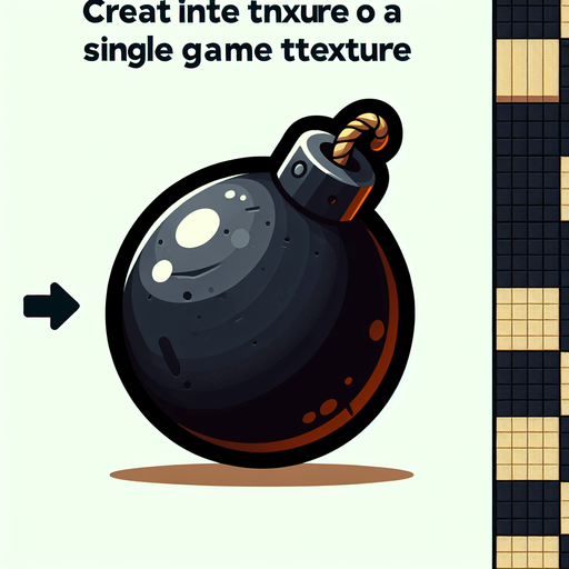 bomb.
Single Game Texture. In-Game asset. 2d. Blank background. High contrast. No shadows.