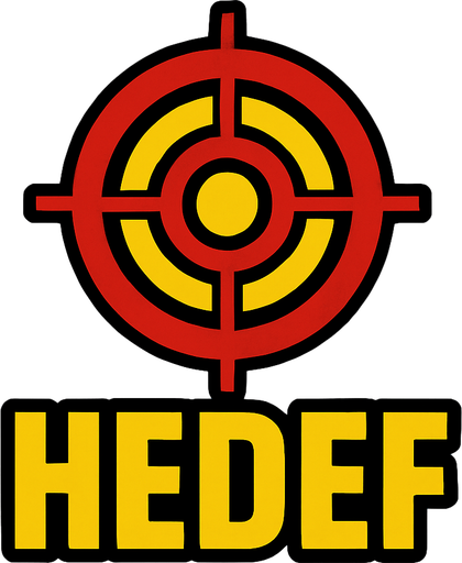 HEDEF.
In-Game asset.  2d.  High contrast.  No shadows