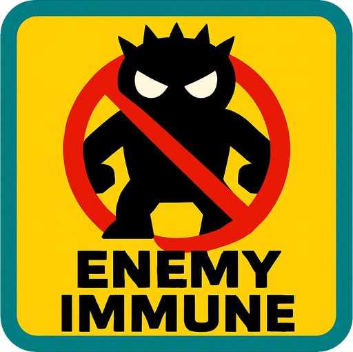 enemy_immune.
In-Game asset.  2d.  High contrast.  No shadows