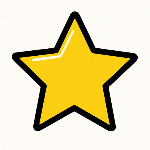 Yıldız.
In-Game asset.  2d.  High contrast.  No shadows