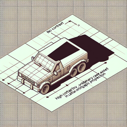 average normal car. orthographic top view.
Single Game Texture.  In-Game asset.  2d.  Blank background.  High contrast.  No shadows