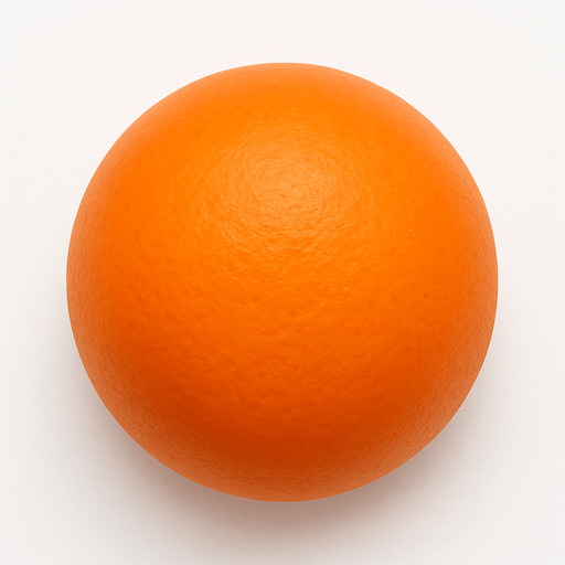 tek renk top, üstten görünüm, Gerçekçi, yazısız..
In-Game asset.  High contrast.  No shadows