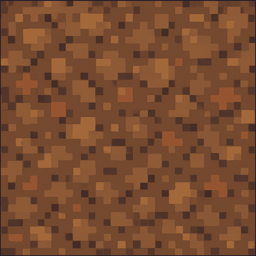 suelo de tierra pixart.
In-Game asset.  2d.  High contrast.  No shadows