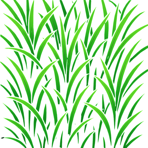top down view of long grass.
In-Game asset.  2d.  High contrast.  No shadows