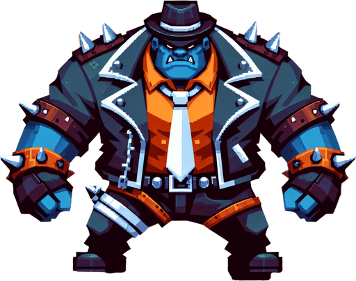 Bully.
Single Game Texture.  In-Game asset.  2d.  Blank background.  High contrast.  No shadows