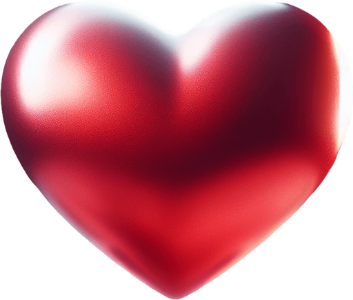 a big lovely heart