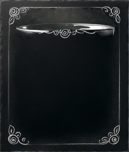 Text "NOVICE BREW" handwritten in white chalk