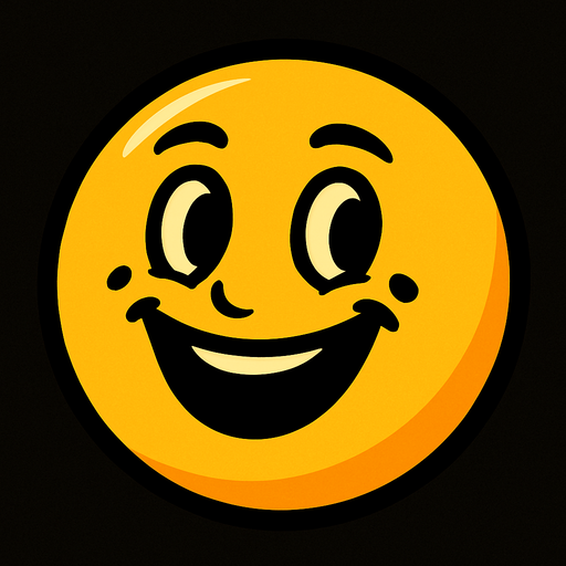 ball with face.
In-Game asset.  2d.  High contrast.  No shadows