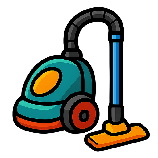 vaccum.
In-Game asset.  2d.  High contrast.  No shadows