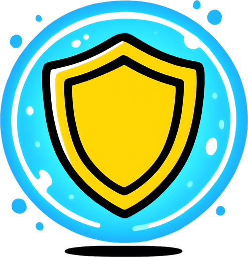 Invincibility shield.
In-Game asset.  2d.  High contrast.  No shadows