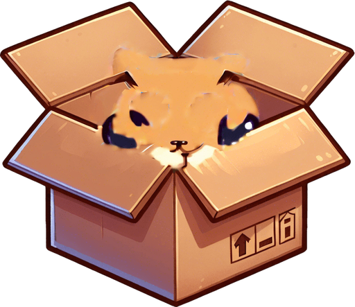 Detail the head and ears of a cute chibi ginger cat looking into the camera. Cheeky, happy.