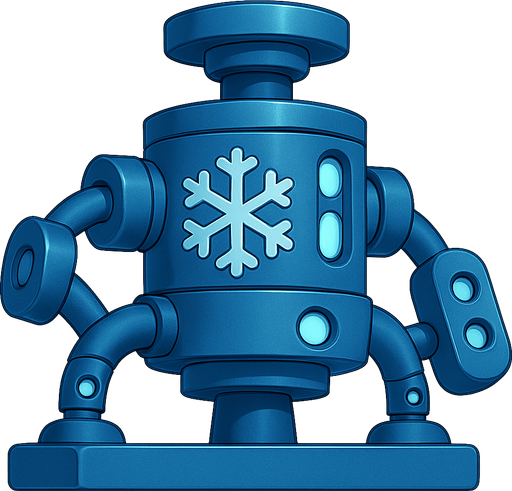 Вместо молнии снежинка, и покрасить в синий