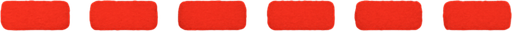 Picture of a straight cutting line in red..
In-Game asset.  2d.  High contrast.  No shadows