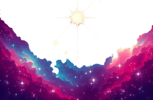 a wonderful but not very dense starfield.
Single Game Texture. In-Game asset. 2d. Blank background. High contrast. No shadows.